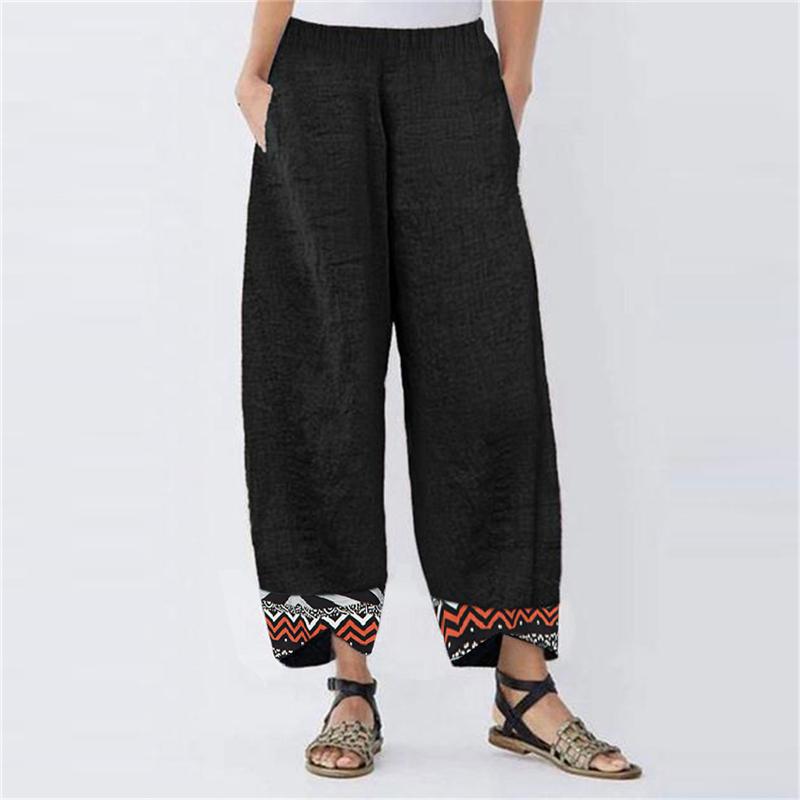2020 New Winter Fashion Women Pants Casual Ladies Bottoms Print Cotton High Waist High Quality Female Pant, Black 
2020 New Winter Fashion Women Pants Casual Ladies Bottoms Print Cotton High Waist High Quality Female Pant, Black