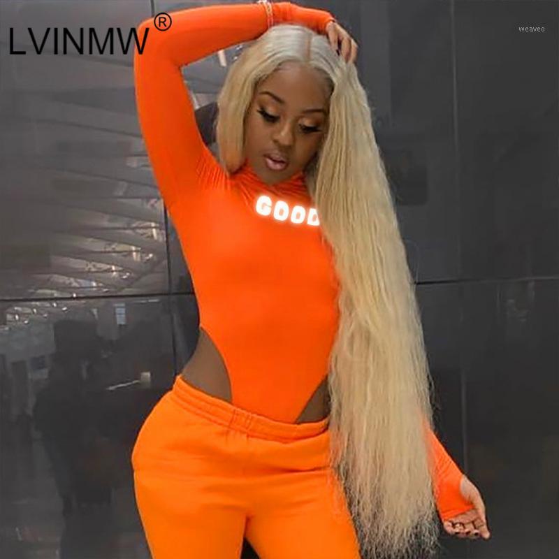 LVINMW Orange Letter Print Reflective Turtleneck Long Sleeve Bodysuits 2020 Autumn Women Fashion Slim Romper Female Streetwear1, Green
LVINMW Orange Letter Print Reflective Turtleneck Long Sleeve Bodysuits 2020 Autumn Women Fashion Slim Romper Female Streetwear1, Green