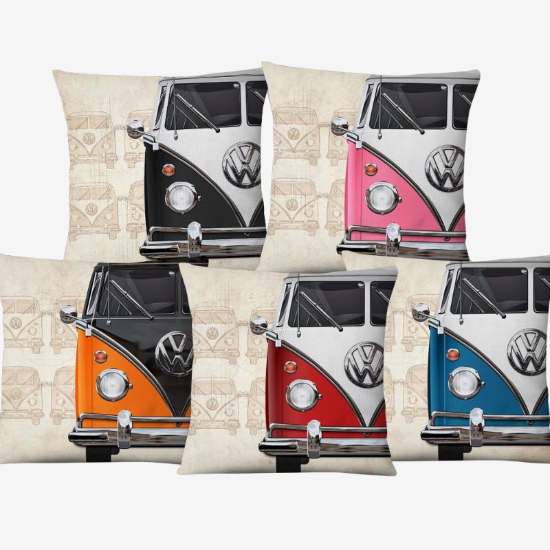 Retro Vintage Cars Bus Cushion Covers Home Decorative Sofa Throw Linen Pillow Case Cushion Cover, 09
Retro Vintage Cars Bus Cushion Covers Home Decorative Sofa Throw Linen Pillow Case Cushion Cover, 09