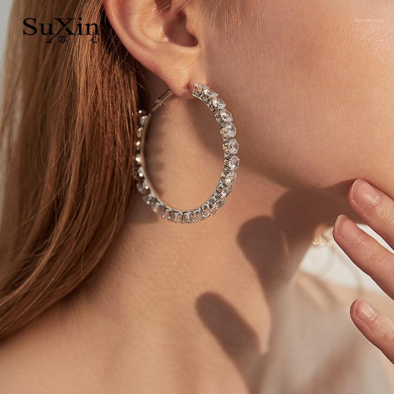 SuXin earrings 2020 new simple round temperament earrings for women long crystal pendant jewelry gifts1
SuXin earrings 2020 new simple round temperament earrings for women long crystal pendant jewelry gifts1
