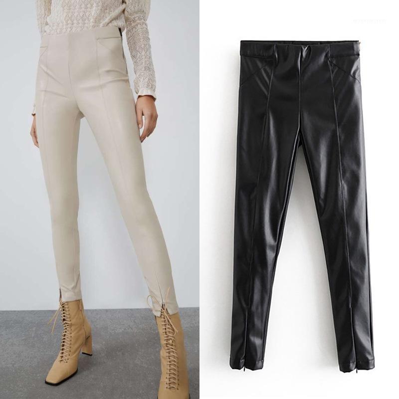 Hot Sell Lady Fashion Long Tight PU Pants High Waist Pure Color PU Leather Pants Women Trendy Sexy Stylish Skinny Trousers1, Beige
Hot Sell Lady Fashion Long Tight PU Pants High Waist Pure Color PU Leather Pants Women Trendy Sexy Stylish Skinny Trousers1, Beige