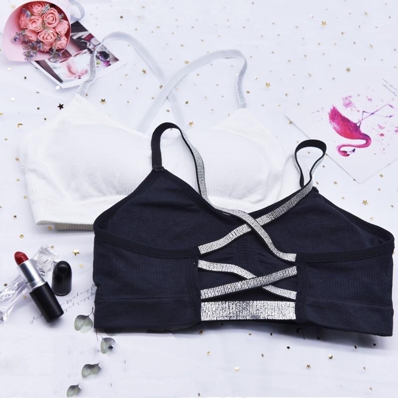Women Bling Cross Back Straps Sport Bra Padded Seamless Yoga Bra Running Yoga Gym Fitness Crop Top Girls Push Up Sports Top1, White-b
Women Bling Cross Back Straps Sport Bra Padded Seamless Yoga Bra Running Yoga Gym Fitness Crop Top Girls Push Up Sports Top1, White-b