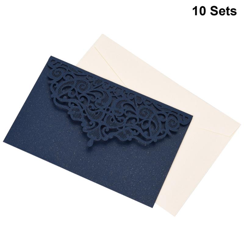 10 Sets Invitations European Style Romantic Envelopes for Wedding Birthday Business Party
10 Sets Invitations European Style Romantic Envelopes for Wedding Birthday Business Party