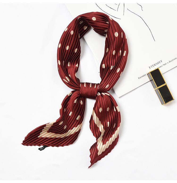 Scarves Yishine 4colors Wrinkle Neck Scarf Women Dots Print Fashion Crepe Kerchief Headband Crumple Handlebag Wraps
Scarves Yishine 4colors Wrinkle Neck Scarf Women Dots Print Fashion Crepe Kerchief Headband Crumple Handlebag Wraps