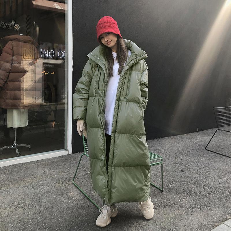 Plus Size Fashion Hooded Long Parkas Thicken Warm Down Jackets Female 2020 Winter Jacket Women Cotton-padded Oversize Coat, Green
Plus Size Fashion Hooded Long Parkas Thicken Warm Down Jackets Female 2020 Winter Jacket Women Cotton-padded Oversize Coat, Green