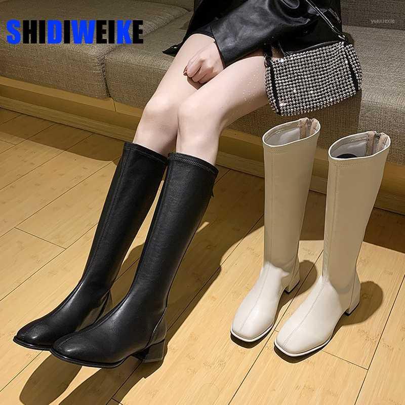 2020 Fashion Women Boots Autumn Winter Knee Heels Quality Leather Long Comfort Square Botines Mujer Beige High Boot Botas Mujer1, Black
2020 Fashion Women Boots Autumn Winter Knee Heels Quality Leather Long Comfort Square Botines Mujer Beige High Boot Botas Mujer1, Black