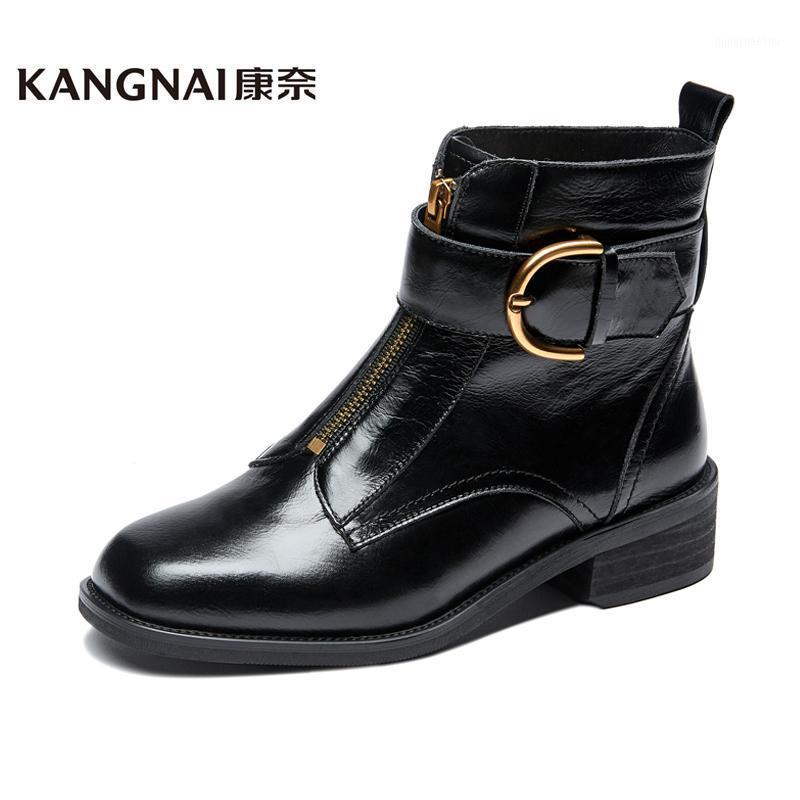 KANGNAI Ankle Boots Women Shoes Platform Genuine Leather Med Heels Zip Winter Black Fashion Square Toe Lady Knight Boots 20201
KANGNAI Ankle Boots Women Shoes Platform Genuine Leather Med Heels Zip Winter Black Fashion Square Toe Lady Knight Boots 20201