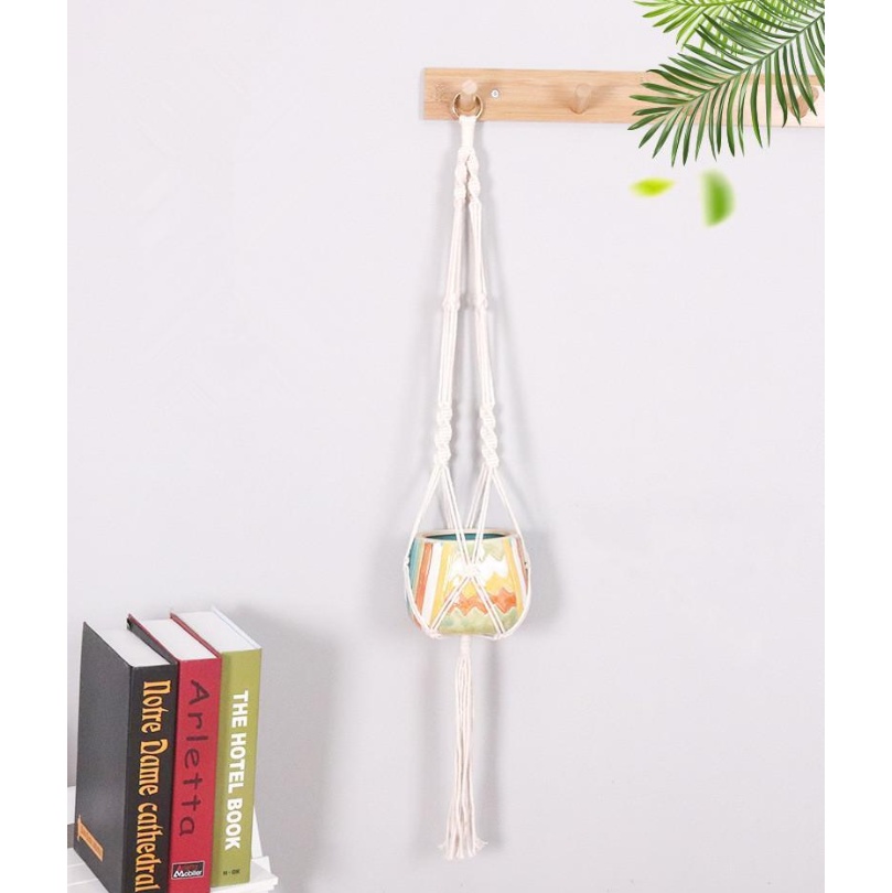 Plant Hangers Macrame Rope Pots Holder Rope Wall Hanging Planter Hanging Basket Plant Holders Indoor Flowerpo jllZFM sinabag
Plant Hangers Macrame Rope Pots Holder Rope Wall Hanging Planter Hanging Basket Plant Holders Indoor Flowerpo jllZFM sinabag