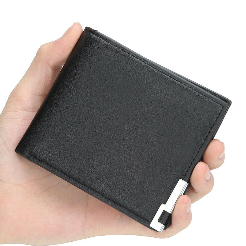 Luxury Men's Wallet Leather Solid Slim Wallets Men Pu Leather Bifold Short Holders Coin Purses Business Purse Male, Horizontal black
Luxury Men's Wallet Leather Solid Slim Wallets Men Pu Leather Bifold Short Holders Coin Purses Business Purse Male, Horizontal black