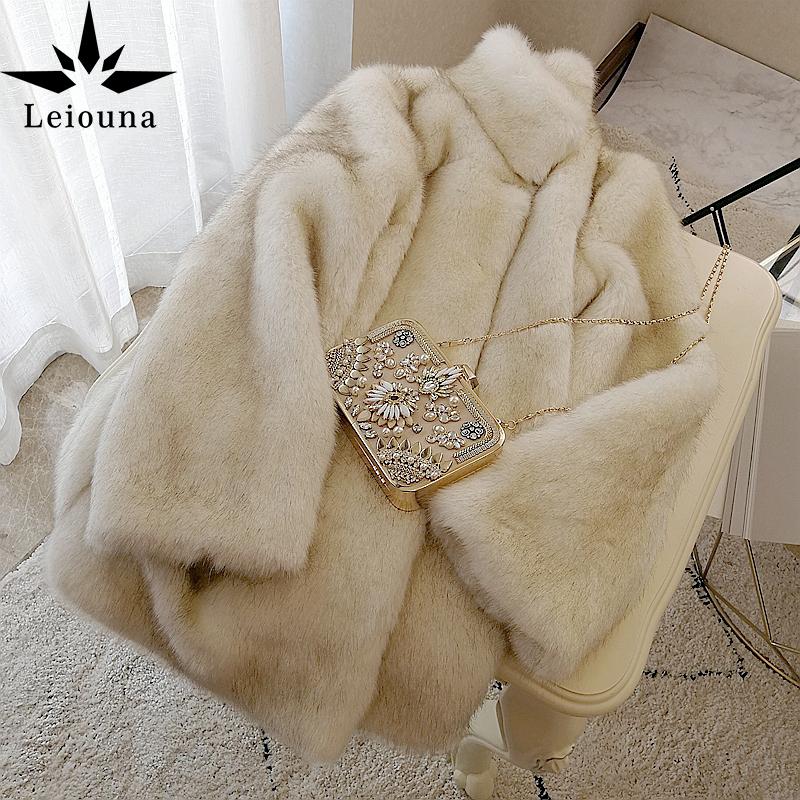 Leiouna Casual Office Lady Chic Fashion Women's Hairy Fairy Hairy Gentle Stand Collar Faux Fur Jacket Fur Women Coats, Picture color
Leiouna Casual Office Lady Chic Fashion Women's Hairy Fairy Hairy Gentle Stand Collar Faux Fur Jacket Fur Women Coats, Picture color