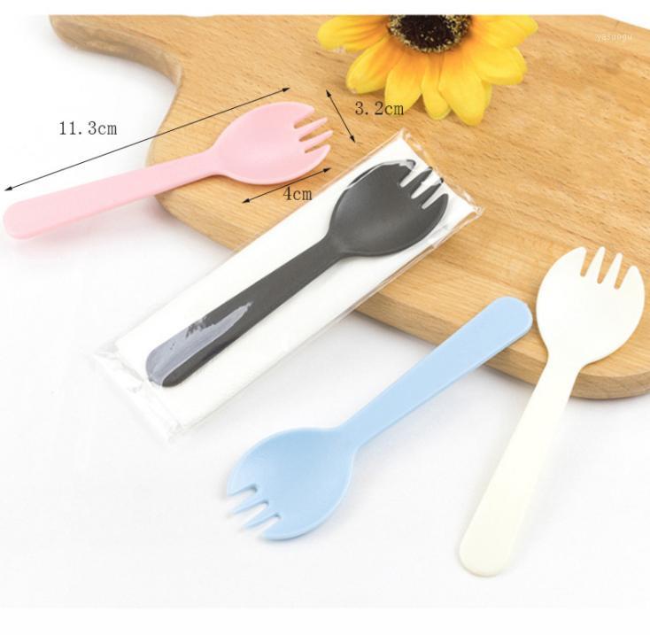 Thickened disposable forks spoons fruit forks dessert spoons plastic cakes tableware forks and spoons in one independent packaging1
Thickened disposable forks spoons fruit forks dessert spoons plastic cakes tableware forks and spoons in one independent packaging1