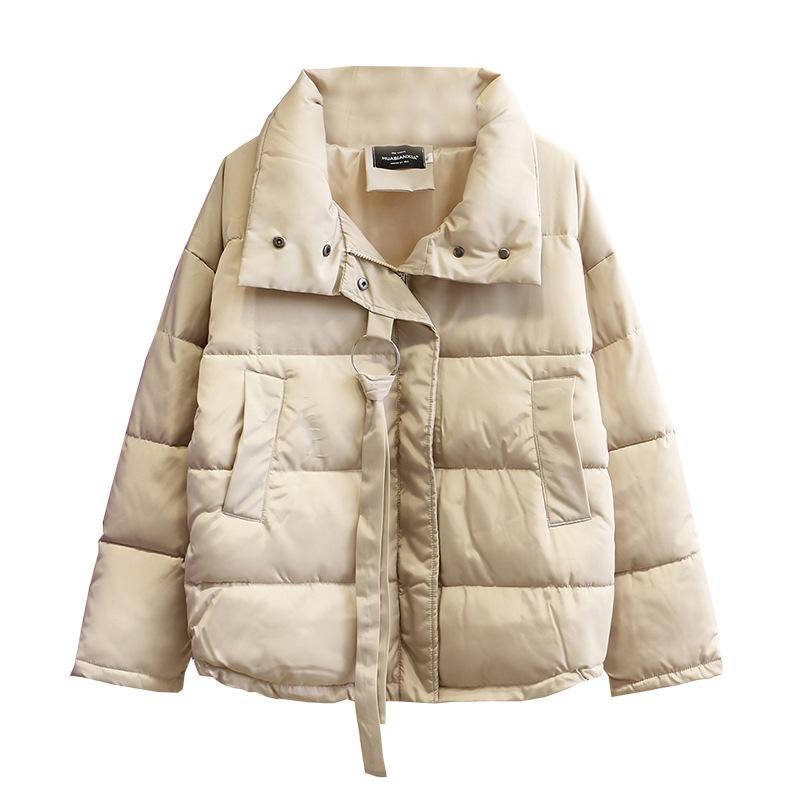 Large Size Women's Short Parkas Simple Ribbon Winter Warm New Loose Down Cotton Coat Korean Style Padded Jacket, Black
Large Size Women's Short Parkas Simple Ribbon Winter Warm New Loose Down Cotton Coat Korean Style Padded Jacket, Black
