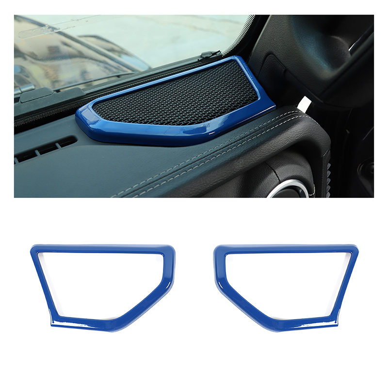 Blue ABS A Pillar Speaker Decoration Cover Trim for 2018-2020 Jeep Wrangler JL JT Interior Accessories
Blue ABS A Pillar Speaker Decoration Cover Trim for 2018-2020 Jeep Wrangler JL JT Interior Accessories