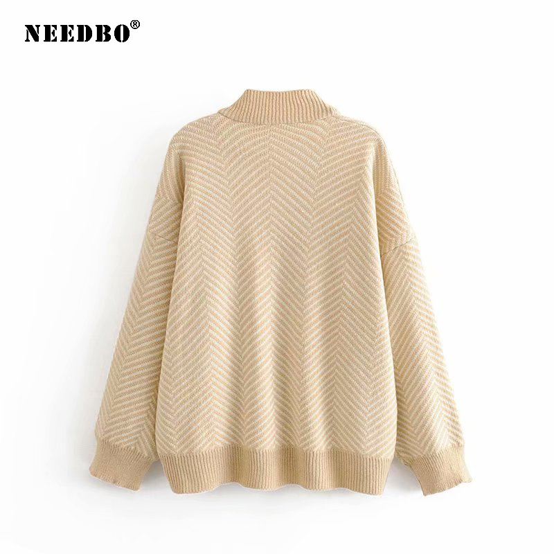 Knit Winter Female Sweater Warm for Large Size Cardigan Women Long Sleeve Sweaters 201111wtt