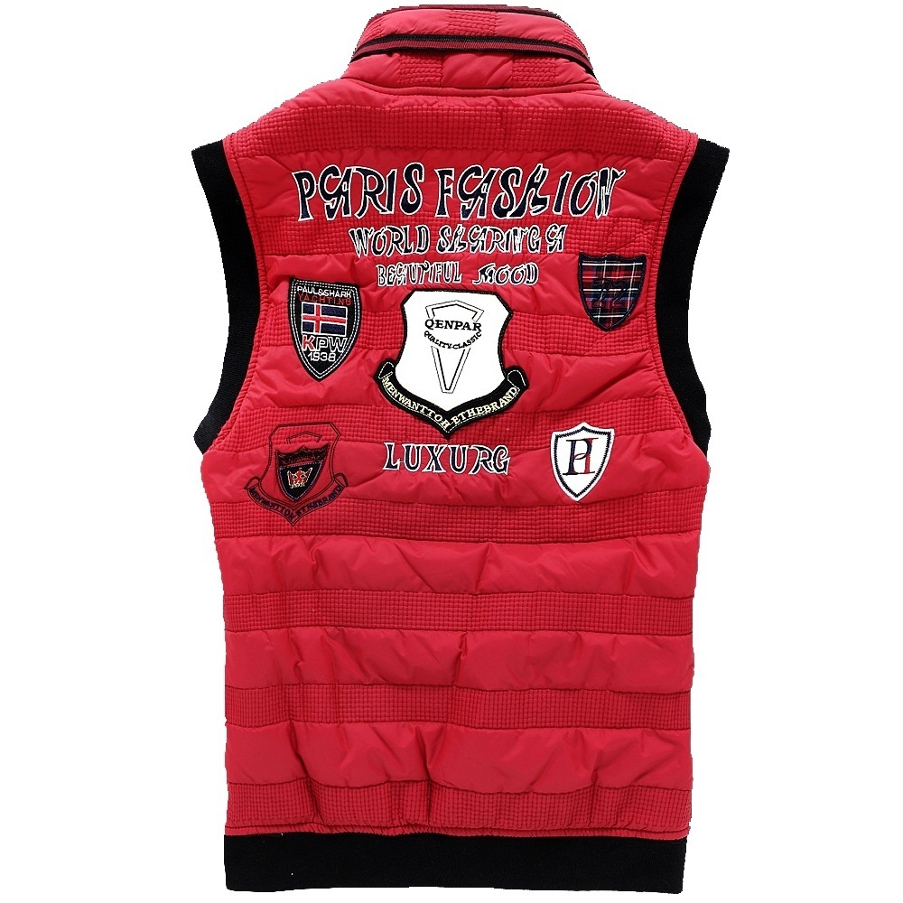 style Men's Stand collar Keep warm Thicken Slim Casual Vests Vest For Winter Youth Trend Big Plus Size M-4XL 3 Colors 201128