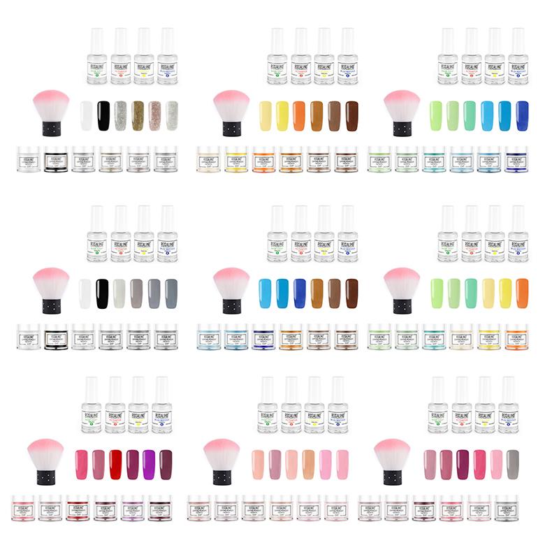 Rosalind 11Pc Dipping Powder Set Gel Polish Manicure Dust DIY Glitter Holographic Powder Manicure Art with Brush
Rosalind 11Pc Dipping Powder Set Gel Polish Manicure Dust DIY Glitter Holographic Powder Manicure Art with Brush