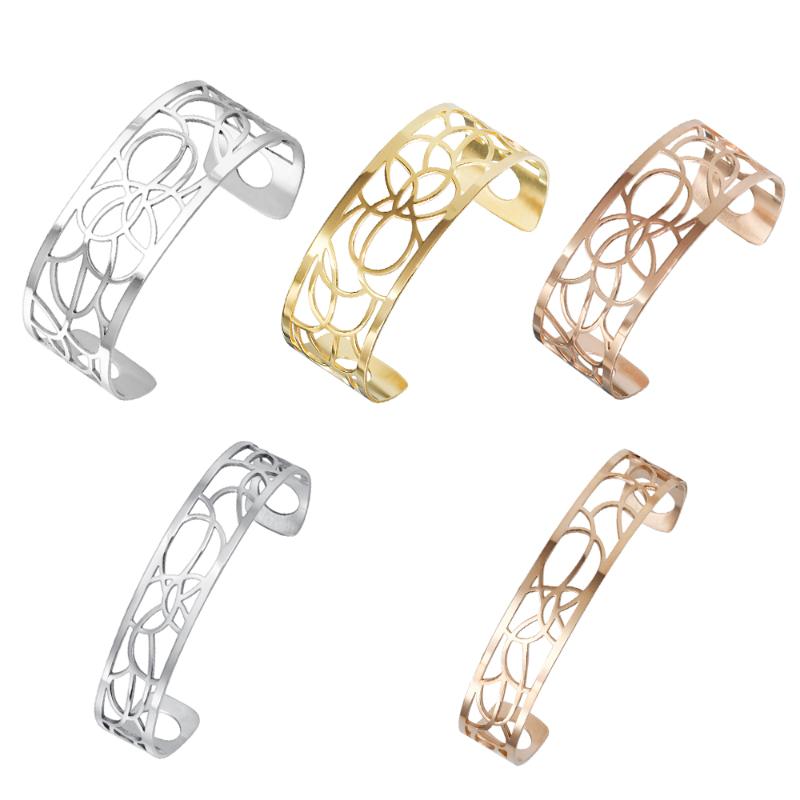 Legenstar 2020 manchette Bangle Reversible Leather Band Jewelry bijoux Bracelet Flower bijoux acier inoxydable femme
Legenstar 2020 manchette Bangle Reversible Leather Band Jewelry bijoux Bracelet Flower bijoux acier inoxydable femme