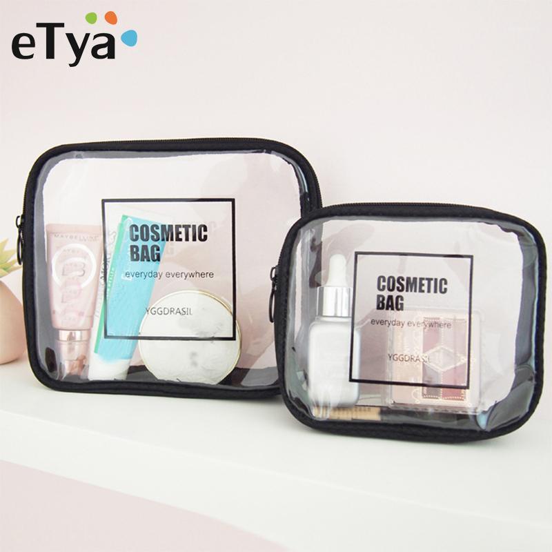eTya Transparent Cosmetic Bag Waterproof PVC Clear Makeup Bag Men Women Travel Organizer Wash Toiletry Storage Pouch Case1
eTya Transparent Cosmetic Bag Waterproof PVC Clear Makeup Bag Men Women Travel Organizer Wash Toiletry Storage Pouch Case1