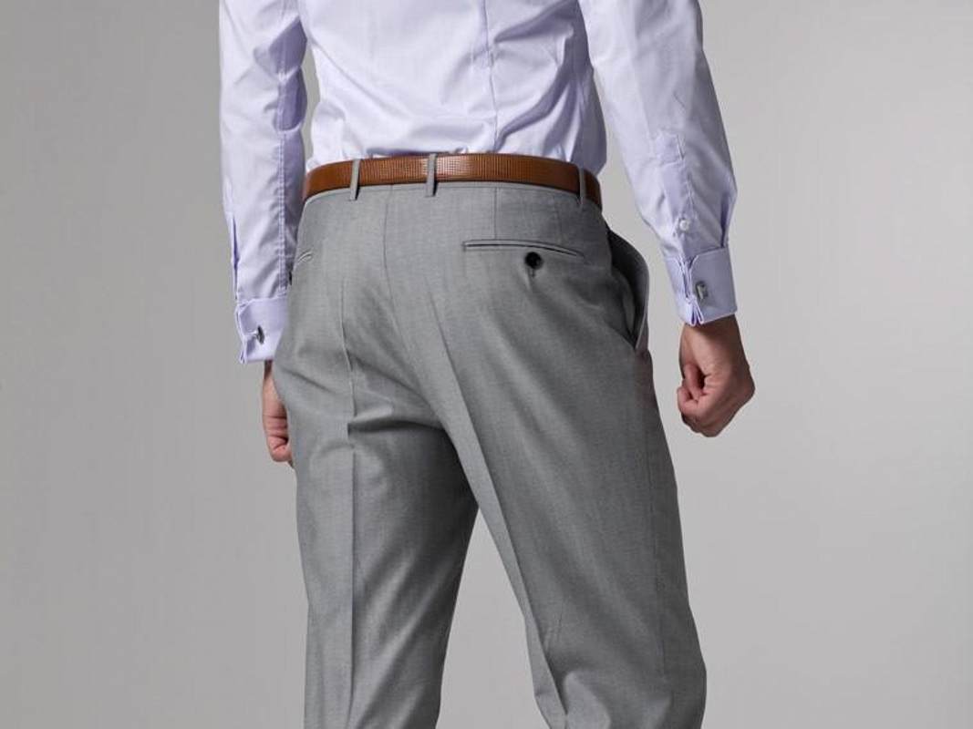 Handsome Side Vent Light Grey Groom Tuxedos Groomsmen Notch Lapel Best Man Suit Wedding Men's Blazer Suits (Jacket+Pants+Vest+Tie) K429