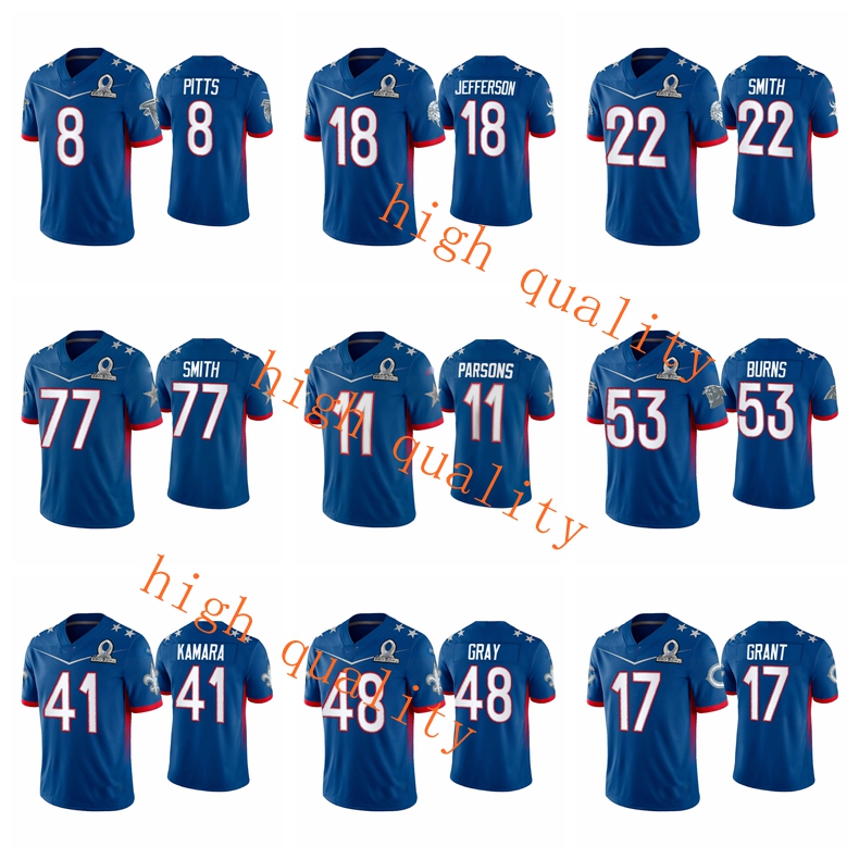 Josh Harris Kyle Pitts Brian Bryan Anger Trevon Diggs Micah Parsons Lattimore Cameron Kamara Harrison Justin Dalvin Cook 2022 MEN NFC Pro Bo, Black;red
Josh Harris Kyle Pitts Brian Bryan Anger Trevon Diggs Micah Parsons Lattimore Cameron Kamara Harrison Justin Dalvin Cook 2022 MEN NFC Pro Bo, Black;red