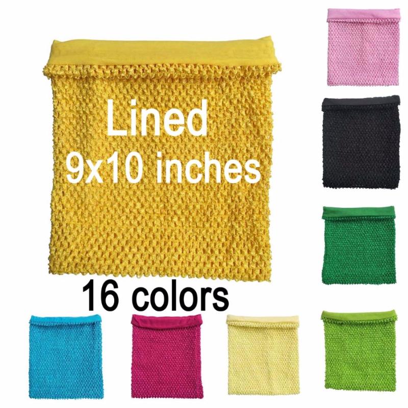 9x10 inches Lined crochet tube top tutu tops for little girls pettiskirt tutu tops 50pcs per lot, Choose colour
9x10 inches Lined crochet tube top tutu tops for little girls pettiskirt tutu tops 50pcs per lot, Choose colour