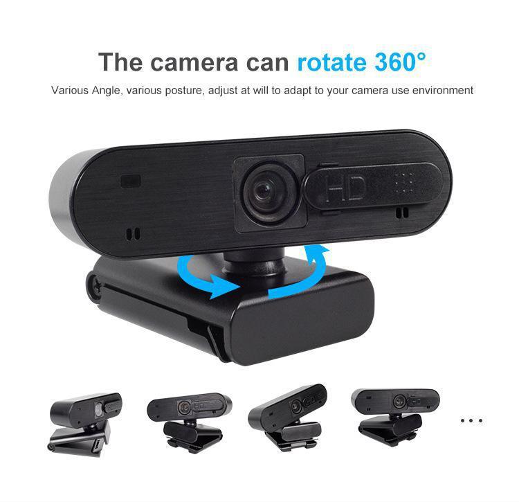 HD 1080P 30fps 5M Pixels USB Webcam Built-in Microphone Auto Focus Computer Peripheral Web Camera for Youtube PC Laptop
HD 1080P 30fps 5M Pixels USB Webcam Built-in Microphone Auto Focus Computer Peripheral Web Camera for Youtube PC Laptop