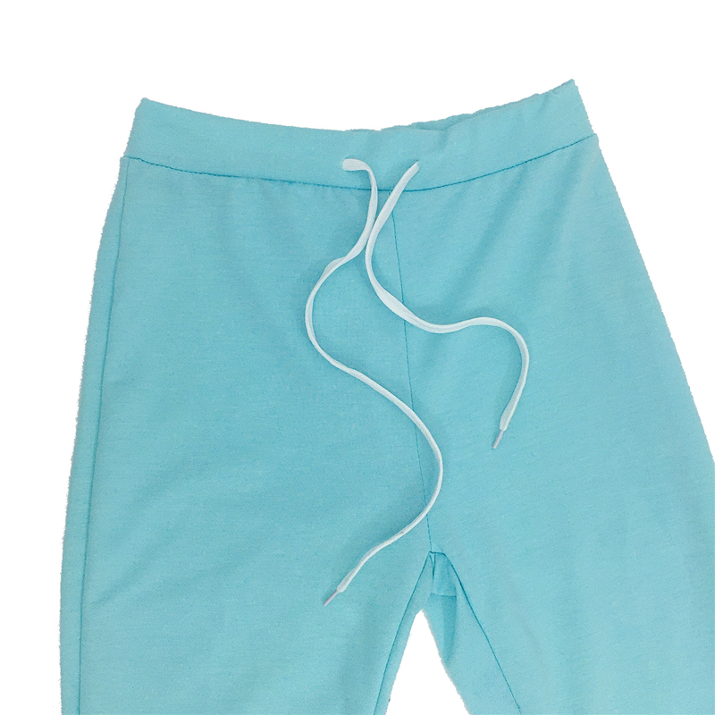 Tracksuits Elastic Waist Stacked Leggings Joggers Female Stacked Sweatpants Women Trendy Clothes Sweat Ruched Pants for Women 201109