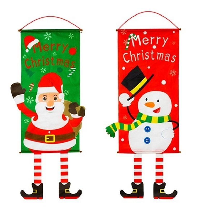 2 Pcs Christmas Decorations Door Banner Decor for Home Porch Sign Decorative Door Hanging Ornaments
2 Pcs Christmas Decorations Door Banner Decor for Home Porch Sign Decorative Door Hanging Ornaments