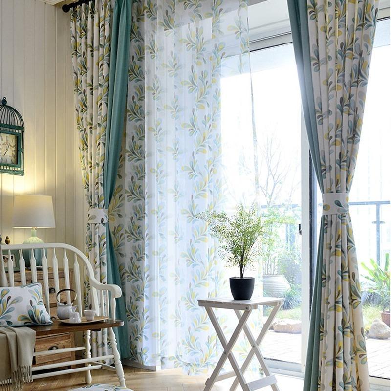 Phoenix Tail Cotton Linen Fine Linen Printed Curtains for Living Room Bedroom Modern Minimalist Pastoral Curtain Tulle
Phoenix Tail Cotton Linen Fine Linen Printed Curtains for Living Room Bedroom Modern Minimalist Pastoral Curtain Tulle