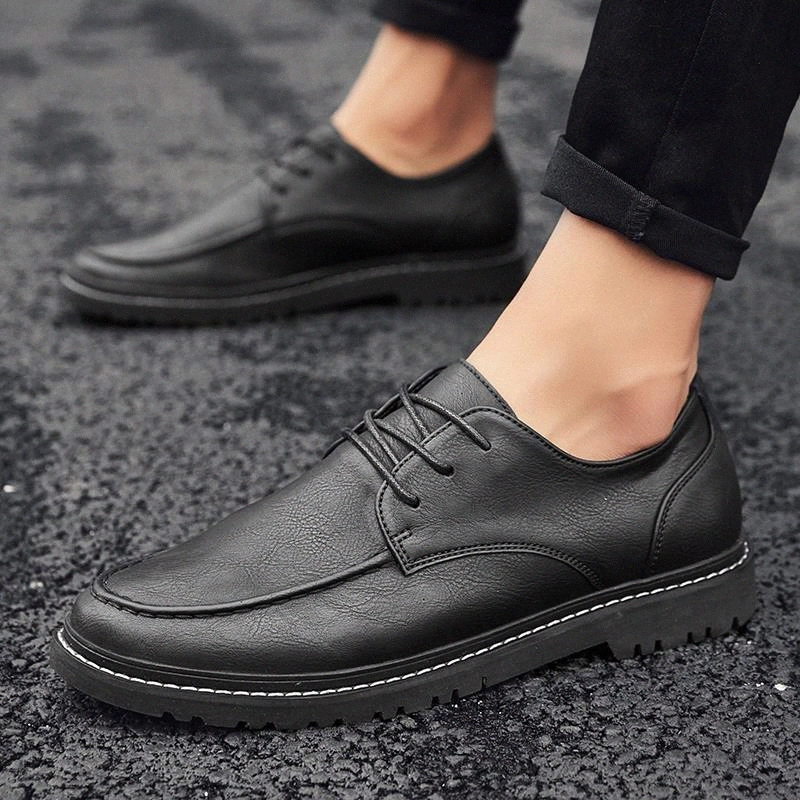 2020 New Arrival Men Fashion Shoes Trending spring autumn Sneakers Black Leather Non-slip Outdoor lace up Casual Shoes #Wz20
2020 New Arrival Men Fashion Shoes Trending spring autumn Sneakers Black Leather Non-slip Outdoor lace up Casual Shoes #Wz20