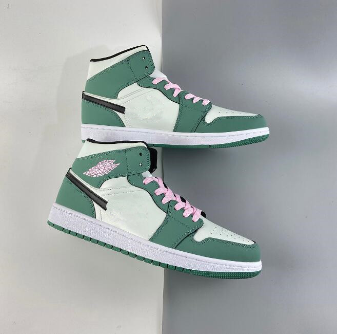 Womens Jumpman 1s Mid SE Dutch Green Classic Basketball Shoes full-grain leather Trainer Grade School GYM Sports Shoes With Original Box Double Boxes Wraps
Womens Jumpman 1s Mid SE Dutch Green Classic Basketball Shoes full-grain leather Trainer Grade School GYM Sports Shoes With Original Box Double Boxes Wraps