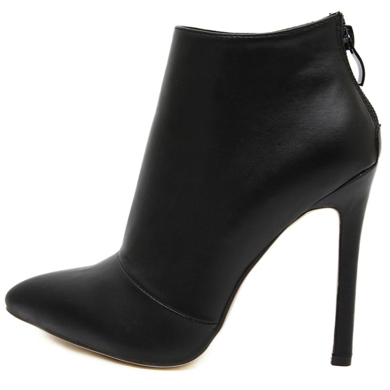 New Brand Design Women High Heels Contracted Solid Black Women Pointed Toe Stiletto Booties Woman Ankle Boots Ladies Shoes Red
New Brand Design Women High Heels Contracted Solid Black Women Pointed Toe Stiletto Booties Woman Ankle Boots Ladies Shoes Red