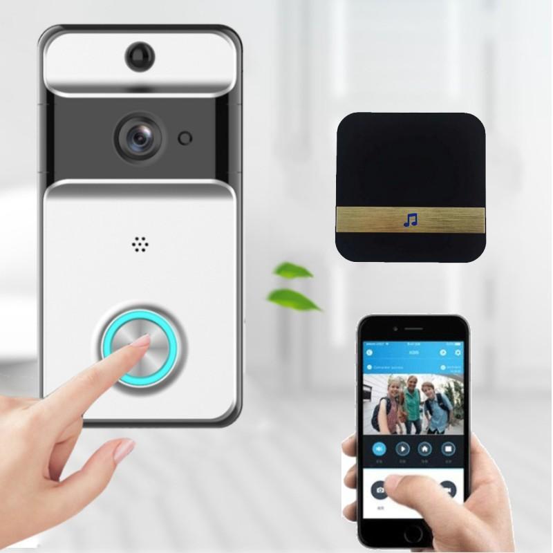 M5 Low Power Intercom Doorbell with Wide View Lens Wireless Video Ring Bell Phone Control Built-in Battery Night Vision Doorbell1
M5 Low Power Intercom Doorbell with Wide View Lens Wireless Video Ring Bell Phone Control Built-in Battery Night Vision Doorbell1