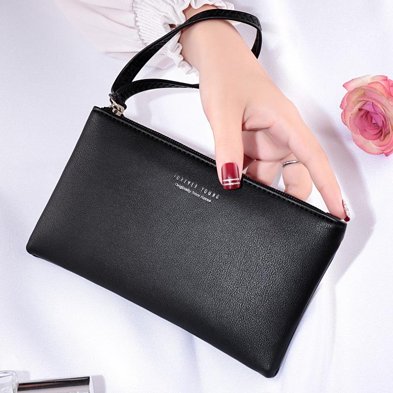 1 PCS Ladies long soft leather wallet zipper clutch bag Ladies simple mobile phone data cable clutch card bag coin purse, Pink
1 PCS Ladies long soft leather wallet zipper clutch bag Ladies simple mobile phone data cable clutch card bag coin purse, Pink