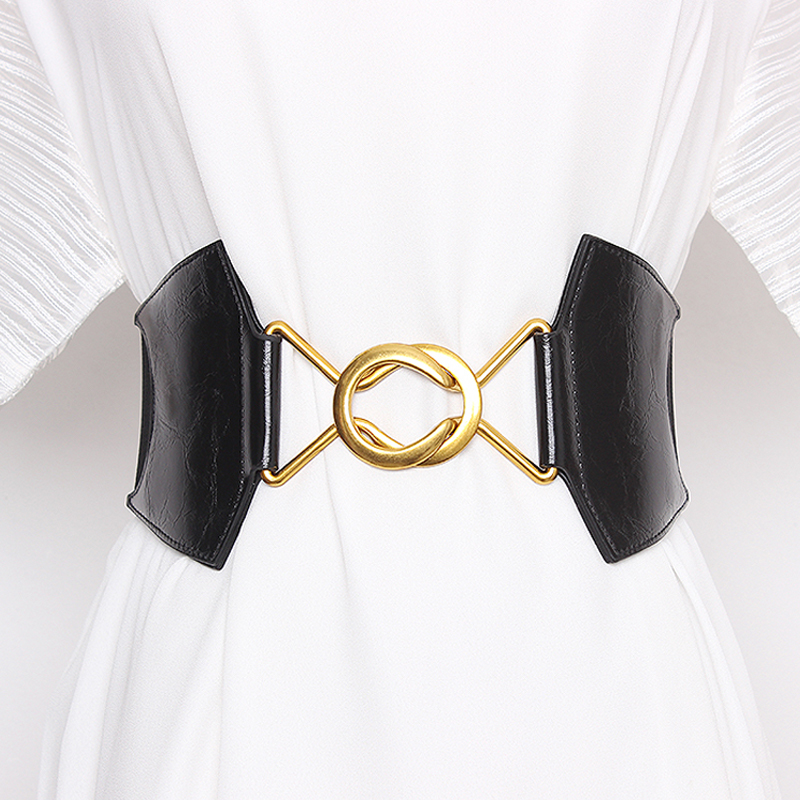 More size woman corset belts for wide women cummerbunds elastic designer big ceinture female high quality dress belt, Black
More size woman corset belts for wide women cummerbunds elastic designer big ceinture female high quality dress belt, Black