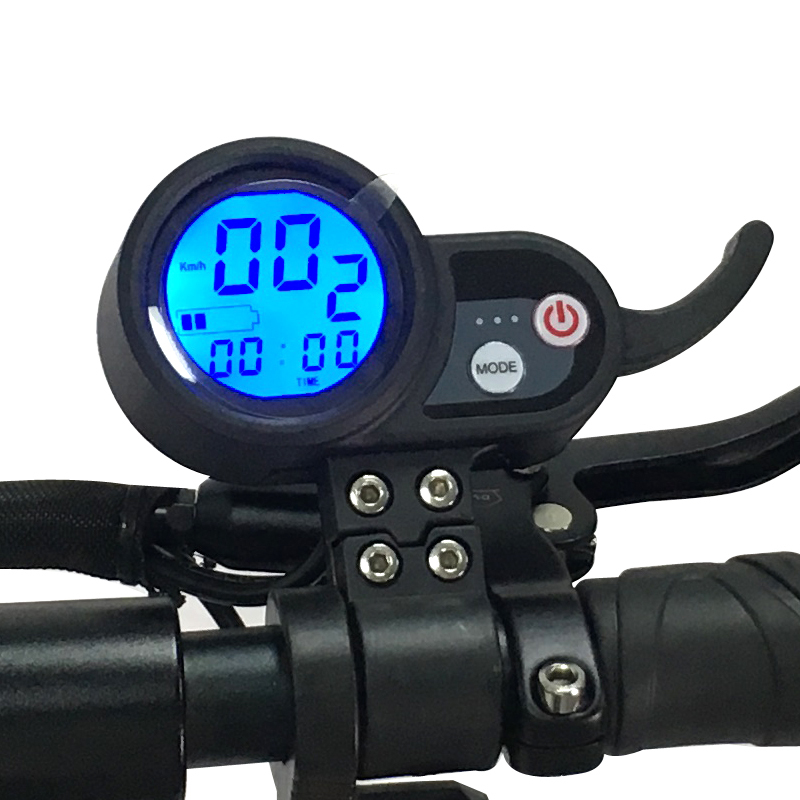 JP 48V/52V/60V Electric Scooter LCD Screen with accelerator use for FLJ electric scooters Display Q1206
JP 48V/52V/60V Electric Scooter LCD Screen with accelerator use for FLJ electric scooters Display Q1206