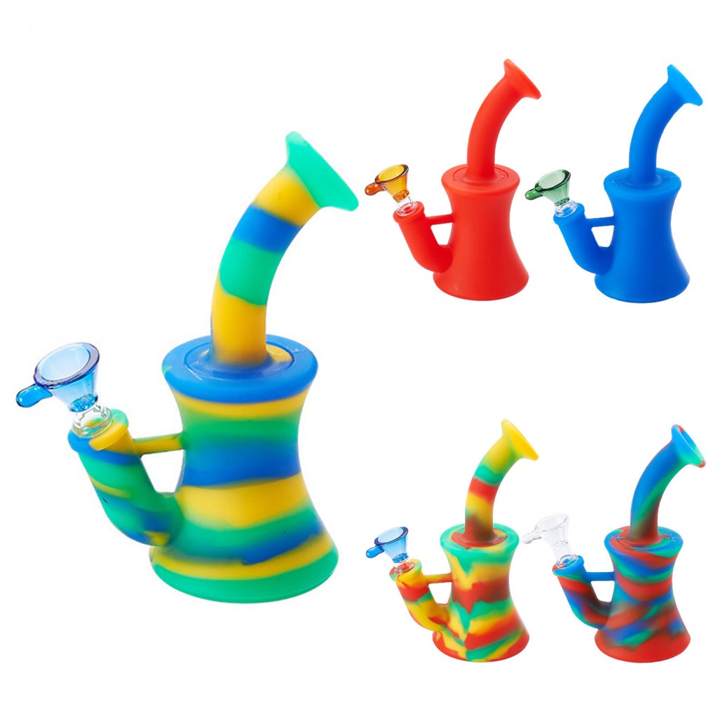 Colorful Silicone Beaker Bong Dab Rigs Water Pipe Bong Unbreakable Oil Rig with Silicone Down-stem 14mm Glass Bowl In Stock FY2263
Colorful Silicone Beaker Bong Dab Rigs Water Pipe Bong Unbreakable Oil Rig with Silicone Down-stem 14mm Glass Bowl In Stock FY2263