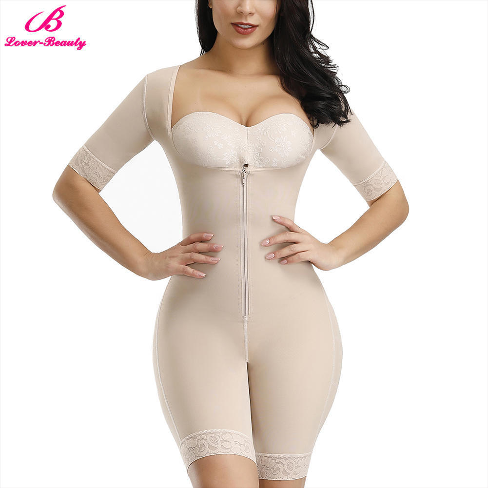 Lover-Beauty Women Slimming Underwear Full Body Shaper Tummy Control Waist Trainer Postpartum Recovery Butt Lifter Shapewear LJ200918