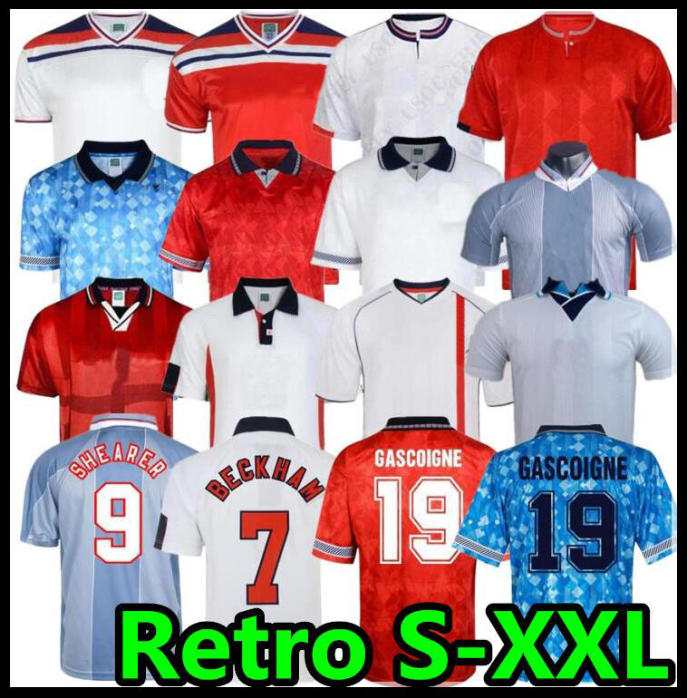1982 1994 1998 2002 Retro Jersey SHEARER BECKHAM SOCCER JERSEY 1990 1989 football shirt Gerrard Scholes Owen 1994 HESKEY
1982 1994 1998 2002 Retro Jersey SHEARER BECKHAM SOCCER JERSEY 1990 1989 football shirt Gerrard Scholes Owen 1994 HESKEY