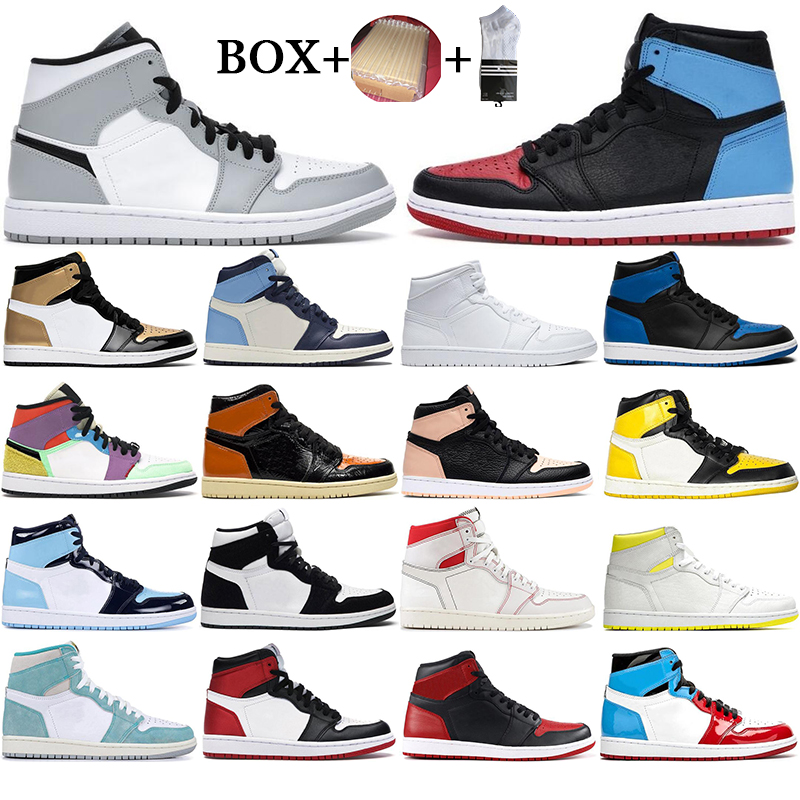 With box 2021 Mens 1 high OG basketball shoes 1s banned HOMAGE TO HOME Chameleon TOP 3 UNC Orange sports Sneakers size36-46, White;red
With box 2021 Mens 1 high OG basketball shoes 1s banned HOMAGE TO HOME Chameleon TOP 3 UNC Orange sports Sneakers size36-46, White;red