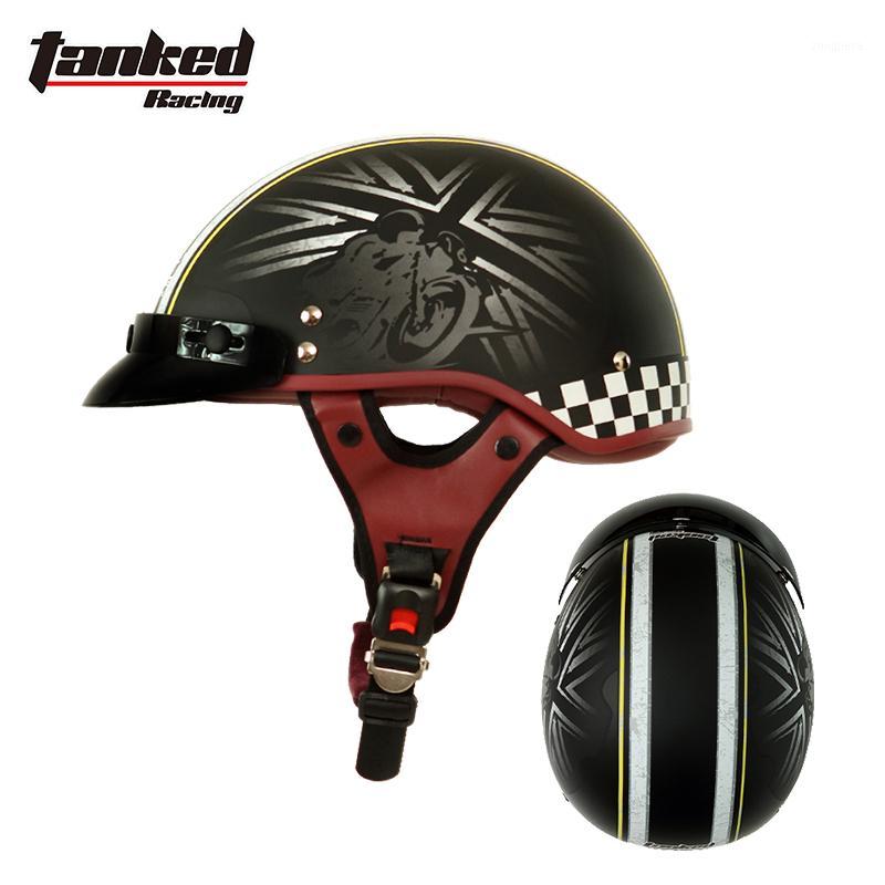 Motorcycle Helmets TANKED Racing Vintage Summer Half Helmet Women ECE DOT Men Kids Motorbike Scooter Bicycle Face Helmets1
Motorcycle Helmets TANKED Racing Vintage Summer Half Helmet Women ECE DOT Men Kids Motorbike Scooter Bicycle Face Helmets1