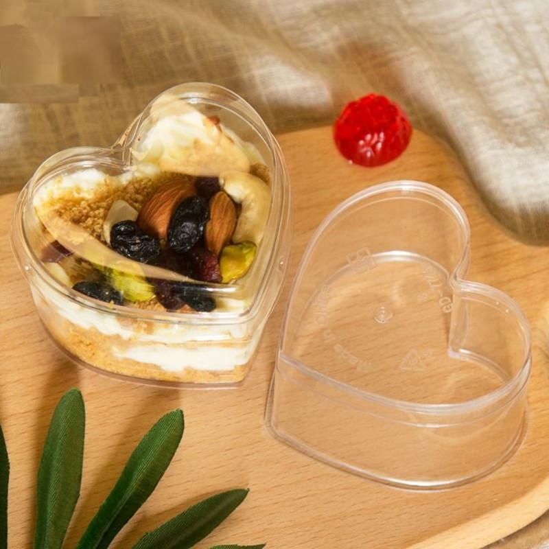50pcs Net red Valentine's Day love gift boxes plastic clear pudding cup small cake box party baby shower dessert cups with lids
50pcs Net red Valentine's Day love gift boxes plastic clear pudding cup small cake box party baby shower dessert cups with lids