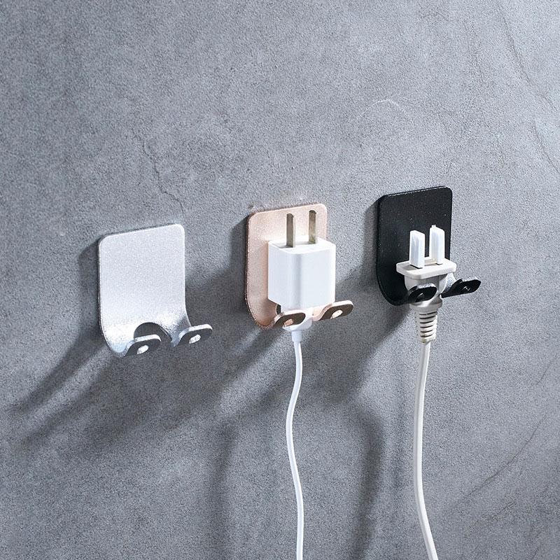 Self-Adhesive Plug Holder Wire Cord Hanger Organizer Sticky Hooks Rack Wall Mounted Power Cord Storage Rack Home Storage
Self-Adhesive Plug Holder Wire Cord Hanger Organizer Sticky Hooks Rack Wall Mounted Power Cord Storage Rack Home Storage