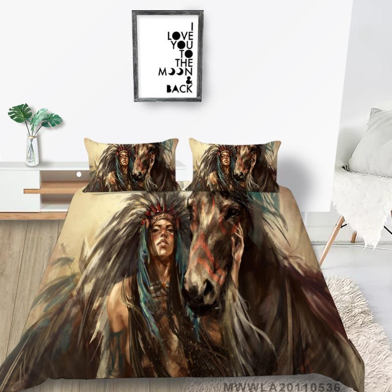Artistic Bed Set And Horse Fashion Vintage Duvet Cover Double Queen King Full Single Bedding Set Hot Sale, Style 15
Artistic Bed Set And Horse Fashion Vintage Duvet Cover Double Queen King Full Single Bedding Set Hot Sale, Style 15