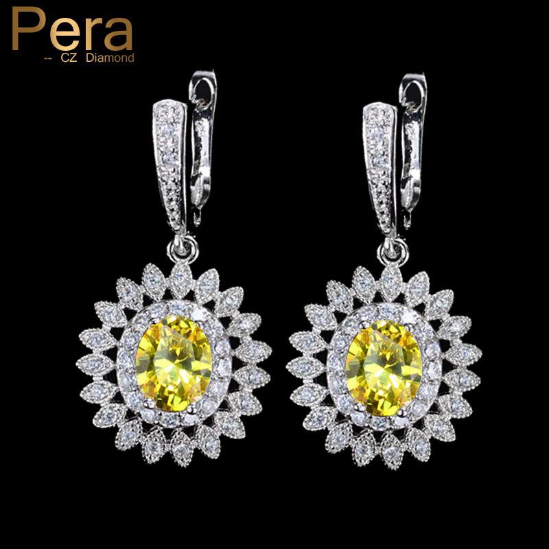 Pera Brand 5 Color Ladies Choice Big Sun Flower Shape Yellow Crystal Stone Long Dangle Round Hoop Earrings For Women Party E379
Pera Brand 5 Color Ladies Choice Big Sun Flower Shape Yellow Crystal Stone Long Dangle Round Hoop Earrings For Women Party E379