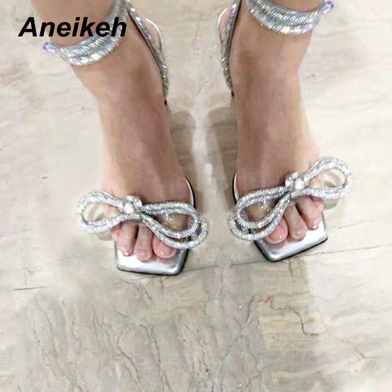 Aneikeh 2021New PVC Shoes For Women Sandals Thin Heels Open Party Bling Butterfly-Knot Basic Back Strap Novelty Polka Dot Silver
Aneikeh 2021New PVC Shoes For Women Sandals Thin Heels Open Party Bling Butterfly-Knot Basic Back Strap Novelty Polka Dot Silver