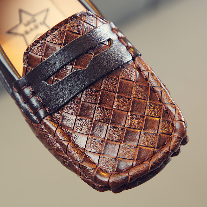 Spring Autumn Kids Shoes Boys Leather Shoes Breathable Boys Shoes Casual Loafers Fashion Toddler Girl Sneakers Child 21 30