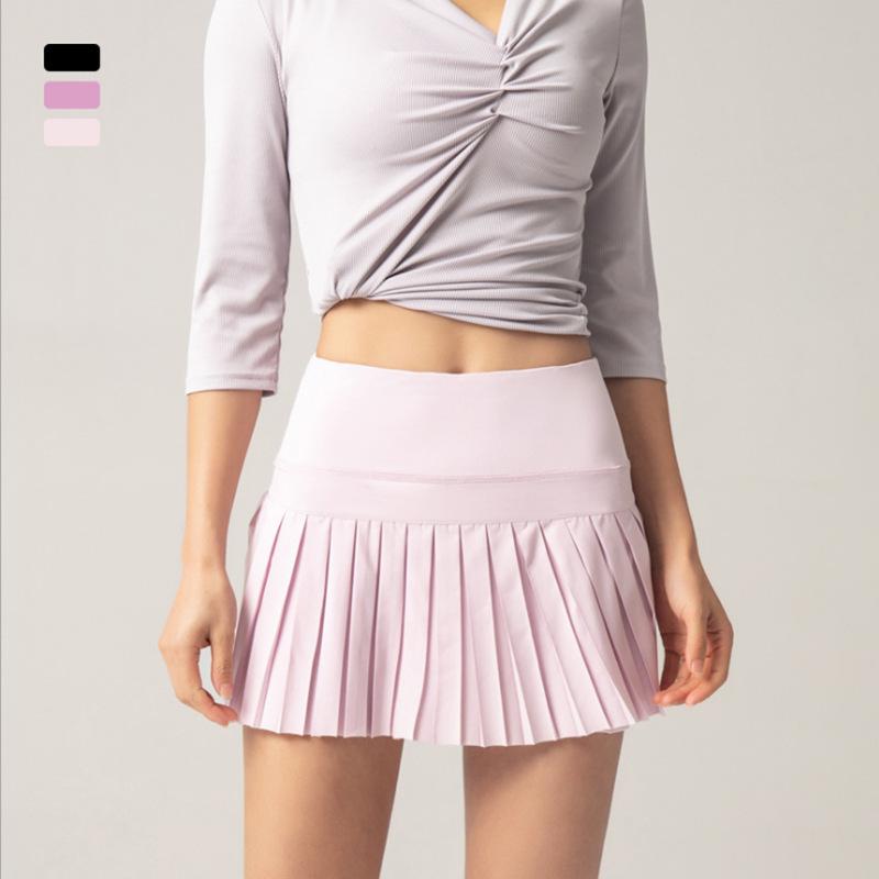 Women 2 In 1 Tennis Skirt Quick Dry Fitness Sports Skirt High Waist Gym Shorts High Waist Running Shorts With Pocket kg-79, Black
Women 2 In 1 Tennis Skirt Quick Dry Fitness Sports Skirt High Waist Gym Shorts High Waist Running Shorts With Pocket kg-79, Black