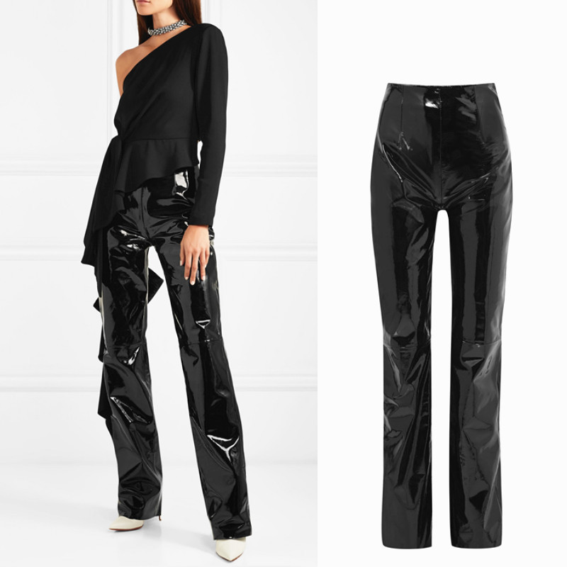Women's Pants, Fashion Marks, Brilliant, Velvet Leather pu, Beautiful waist, High, Bright, Punk, Hip Bag, slim wq208, Glossy black.
Women's Pants, Fashion Marks, Brilliant, Velvet Leather pu, Beautiful waist, High, Bright, Punk, Hip Bag, slim wq208, Glossy black.