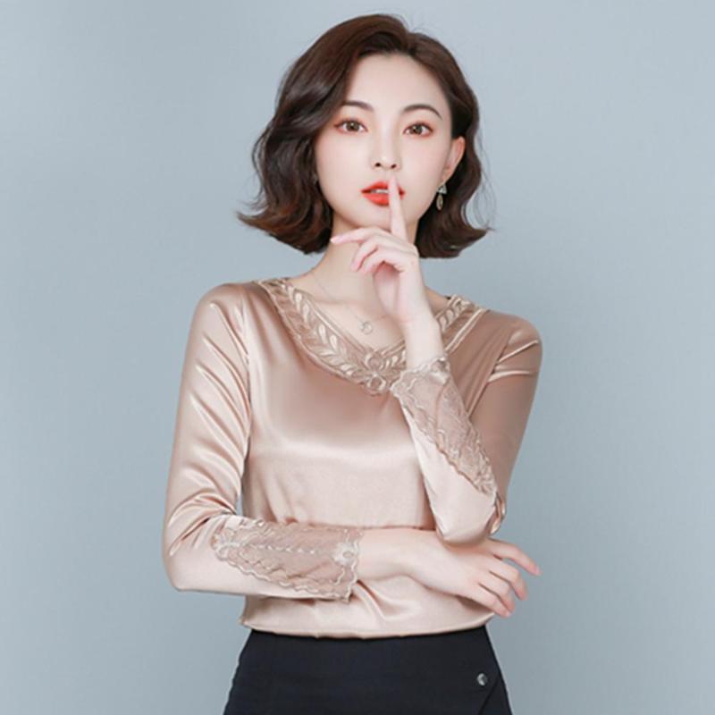 Plus Size Satin Lace Shirt Women Blouse Elegant Long Sleeve Flower Mesh Shirt Women Lace Top Elegant office Ladies Work, Black
Plus Size Satin Lace Shirt Women Blouse Elegant Long Sleeve Flower Mesh Shirt Women Lace Top Elegant office Ladies Work, Black